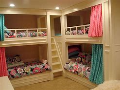 Image result for Bunk Bed Bedroom Ideas for Girls