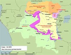 Image result for Location of Congo in Africa