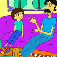 Image result for Adult and Child Talking