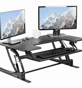 Image result for adjustable height desk converter