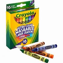Image result for Crayola 24Ct Ultra Clean Washable Crayons