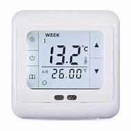 Image result for Touch Screen Thermostat
