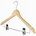 Image result for wooden garment hangers