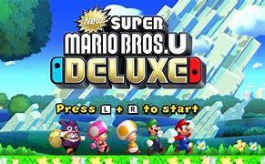 Image result for New Super Mario Bros. U Deluxe Menu