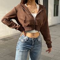 Image result for Crop Top Hoodie and Shorts Set