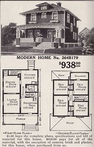 Image result for Vintage 3 Room Sears House Plans