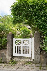 Image result for White Garden Gates