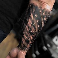 Image result for American Flag Arm Tattoo
