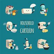 Image result for Home Appliances Cartoon