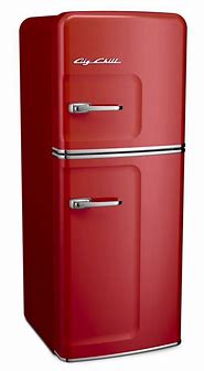 Image result for Big Chill Red Refrigerator