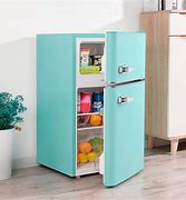 Image result for Blue Retro Refrigerator