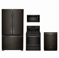 Image result for Black Stainless Steel Whirlpool Appliances