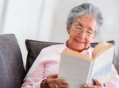 Image result for Old Person Reading Stories