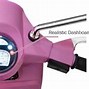 Image result for 6V Kids Ride On Vespa Scooter Motorcycle With Headlight-Pink