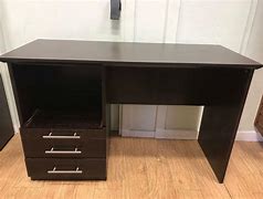 Image result for Modern Dark Wood Desk