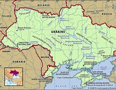 Image result for Geography Map of Ukraine