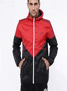Image result for Adidas Jacket Black and Red Wind