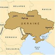 Image result for Map of the Ukraine Russian War