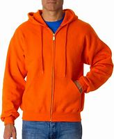 Image result for Orange Safety Hoodie