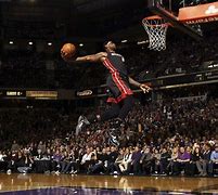 Image result for LeBron James Miami Heat Dunk