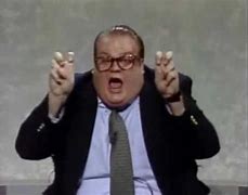 Image result for Chris Farley Air Quotes Skit