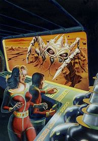 Image result for Classic Science Fiction Art