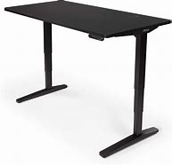 Image result for Uplift Desk Black Laminate
