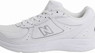 Image result for Plus Size Womens The 577 Hook & Loop Sneaker By New Balance In White (Size 11 B)