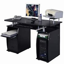 Image result for Computer Desk with Printer Shelf
