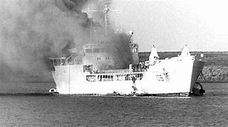 Image result for Sir Galahad Falklands War