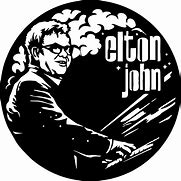 Image result for Elton John Clip Art