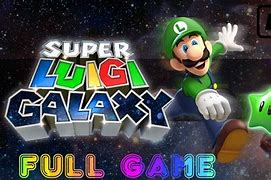 Image result for Super Luigi Galaxy Full Game
