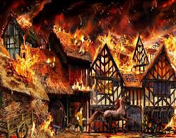 Image result for the great fire of london