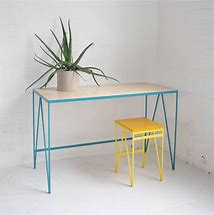 Image result for Turquoise and Gray Desk