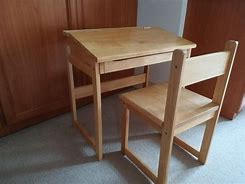 Image result for Child's Wooden Desk