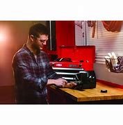 Image result for CRAFTSMAN 72-In W X 41.25-In H Wood Work Bench In Red | CMST27200R