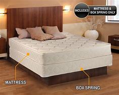 Image result for Single Bed Mattress and Box Spring