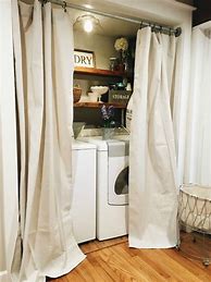 Image result for Farmhouse Laundry Room Curtains