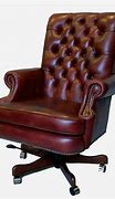 Image result for Leather Chair with Wheels