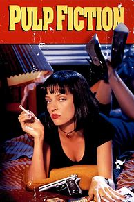 Image result for Pulp Fiction DVD Poster