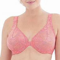 Image result for Plus Size Women's 3-Pack Front-Close Cotton Wireless Bra By Comfort Choice In Pastel Assorted (Size 48 G)