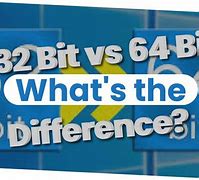 Image result for Difference Bet 32-Bit and 64-Bit