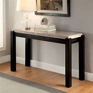 Image result for Marble Top Sofa Table