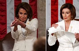 Image result for State of Union Pelosi Rip