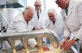Image result for King Charles III makes cheese in Germany