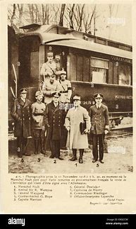 Image result for WW1 Armistice Signing