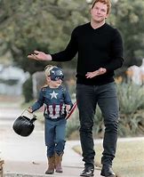 Image result for Chris Pratt Son Captain America