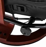 Image result for Homcom Faux Leather Adjustable Manual Swivel Base Recliner Chair With Comfortable And Relaxing Footrest - Black