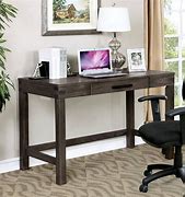 Image result for Grey Wooden Desk