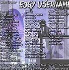 Image result for Edgy Roblox Usernames